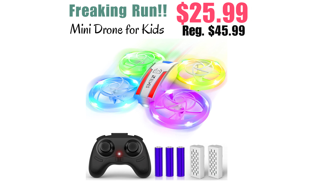 Mini Drone for Kids Only $25.99 Shipped on Amazon (Regularly $45.99)