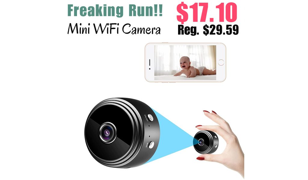 Mini WiFi Camera Only $17.10 Shipped on Amazon (Regularly $29.59)