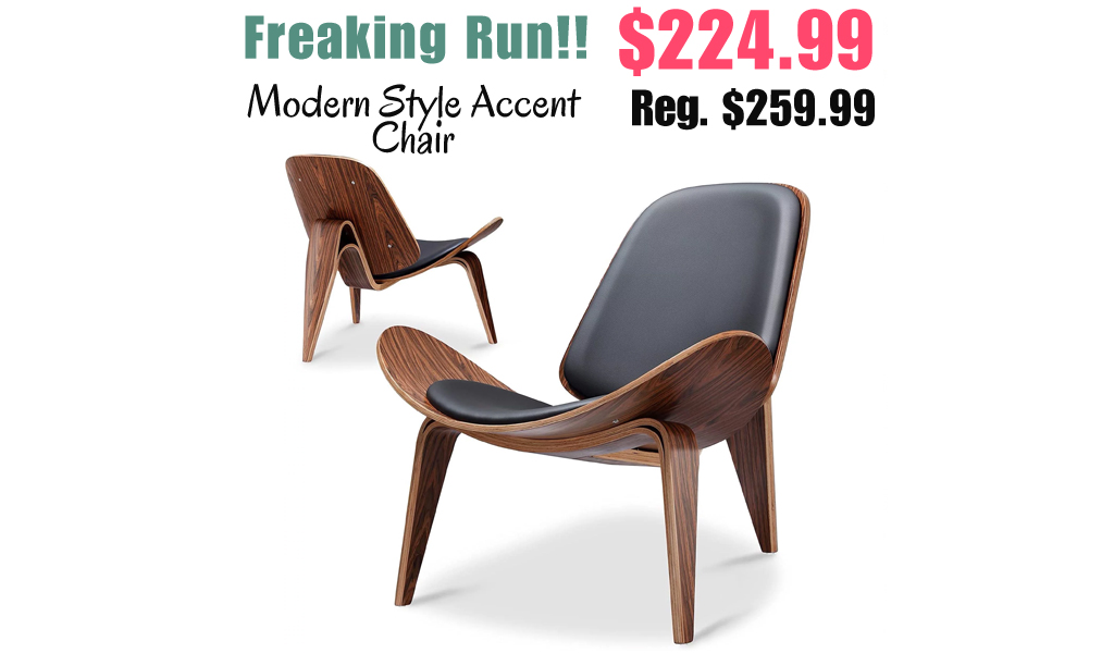 Modern Style Accent Chair Just $224.99 Shipped on Walmart.com (Reg. $259.99)