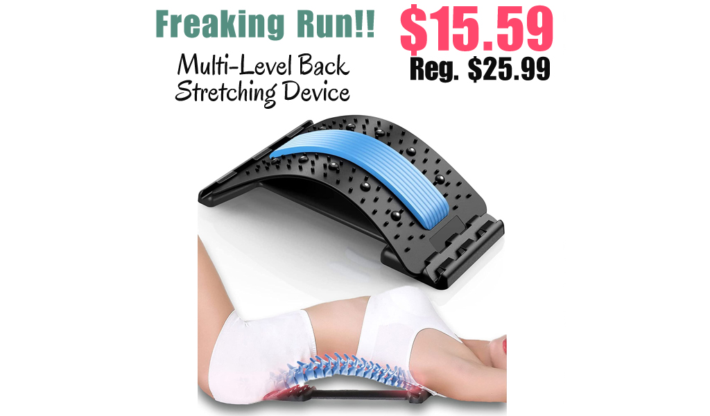 Multi-Level Back Stretching Device Only $15.59 Shipped on Amazon (Regularly $25.99)