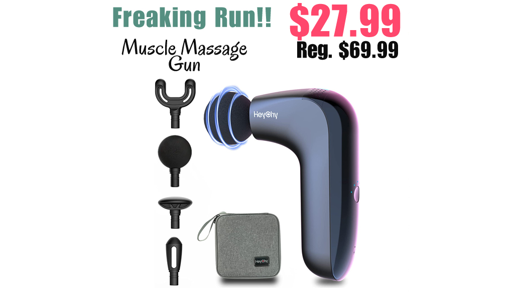 Muscle Massage Gun Only $27.99 Shipped on Amazon (Regularly $69.99)
