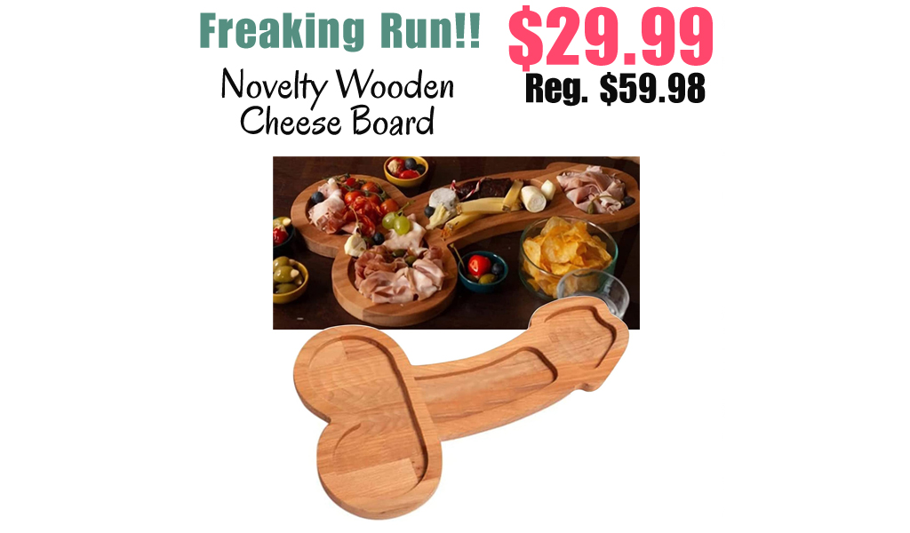 Novelty Wooden Cheese Board Only $29.99 Shipped on Amazon (Regularly $59.98)