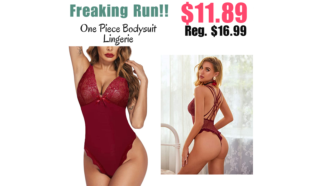 One Piece Bodysuit Lingerie Only $11.89 Shipped on Amazon (Regularly $16.99)