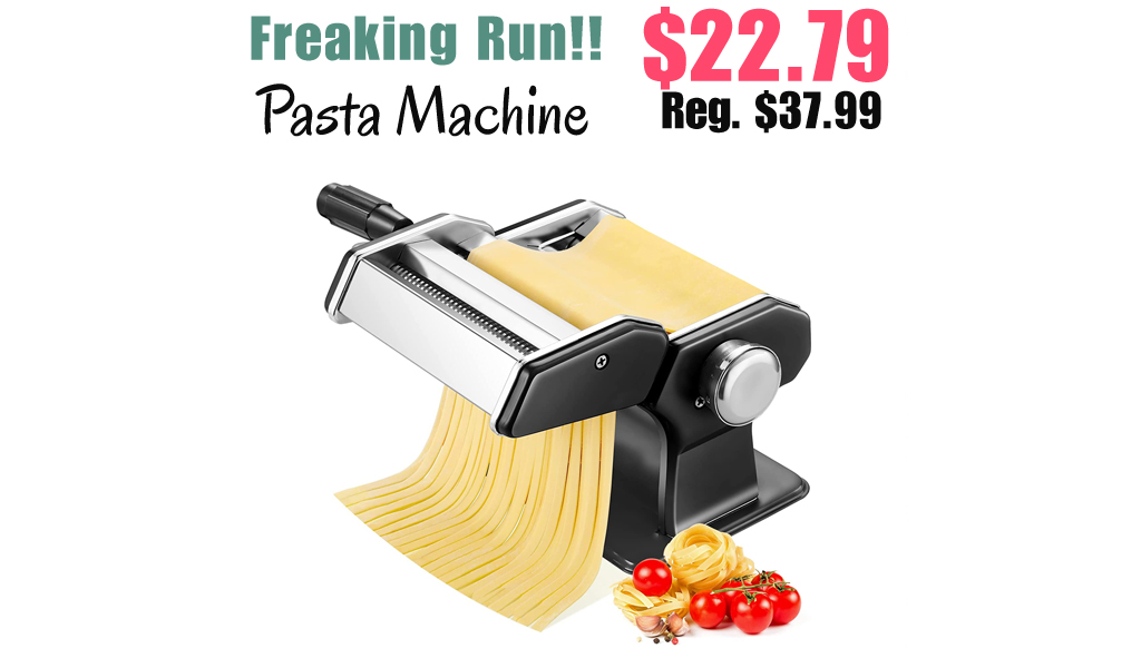 Pasta Machine Only $22.79 Shipped on Amazon (Regularly $37.99)