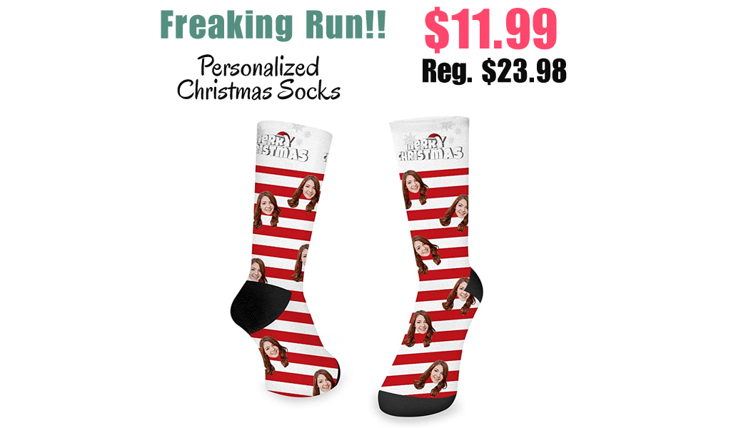 Personalized Christmas Socks Only $11.99 Shipped on Amazon (Regularly $23.98)