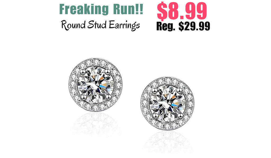 Round Stud Earrings Only $8.99 Shipped on Amazon (Regularly $29.99)
