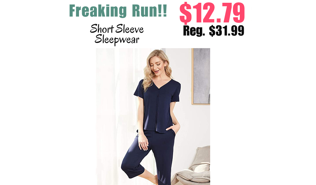 Short Sleeve Sleepwear Only $12.79 Shipped on Amazon (Regularly $31.99)