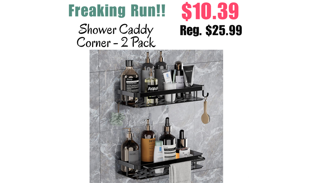 Shower Caddy Corner - 2 Pack Only $10.39 Shipped on Amazon (Regularly $25.99)