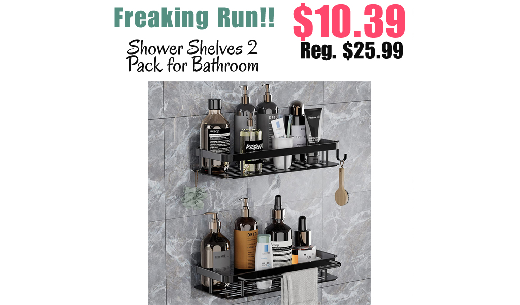 Shower Shelves 2 Pack for Bathroom Only $10.39 Shipped on Amazon (Regularly $25.99)