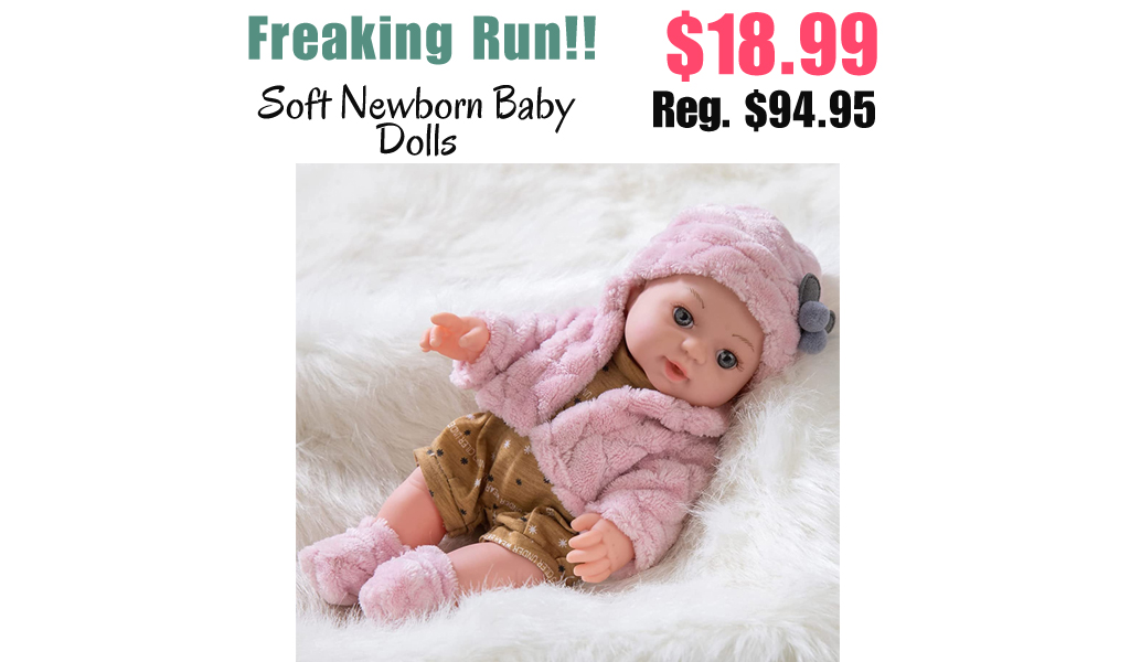 Soft Newborn Baby Dolls Only $18.99 Shipped on Amazon (Regularly $94.95)