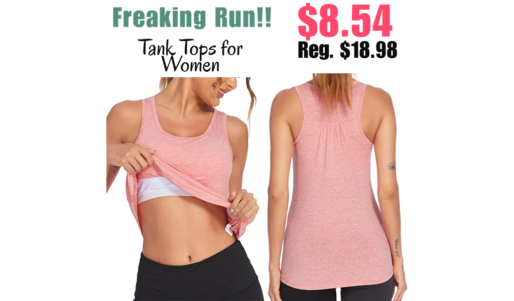Tank Tops for Women Only $8.54 Shipped on Amazon (Regularly $18.98)