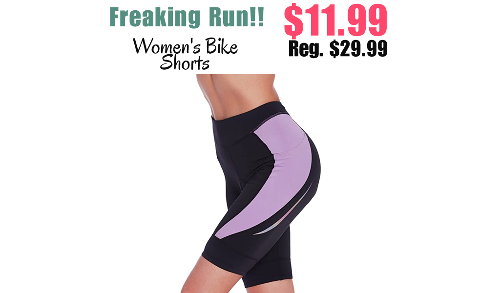 Women's Bike Shorts Only $11.99 Shipped on Amazon (Regularly $29.99)