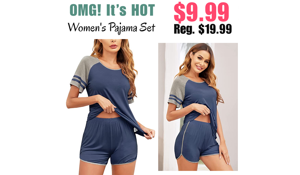 Women's Pajama Set Only $9.99 Shipped on Amazon (Regularly $19.99)