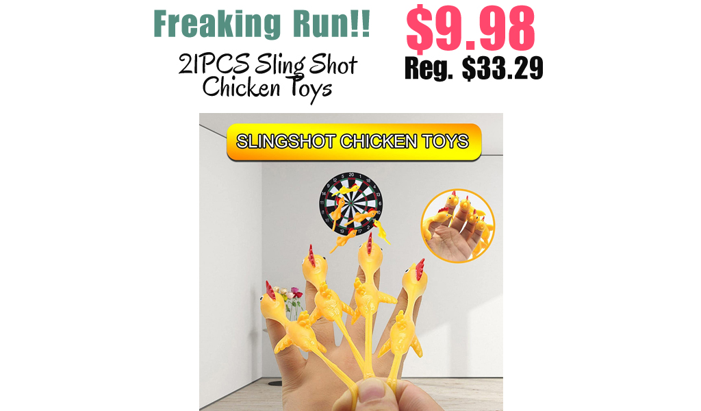 21PCS Sling Shot Chicken Toys Only $9.98 Shipped on Amazon (Regularly $33.29)