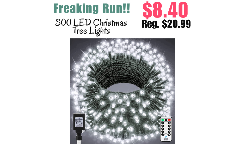 300 LED Christmas Tree Lights Only $8.40 Shipped on Amazon (Regularly $20.99)