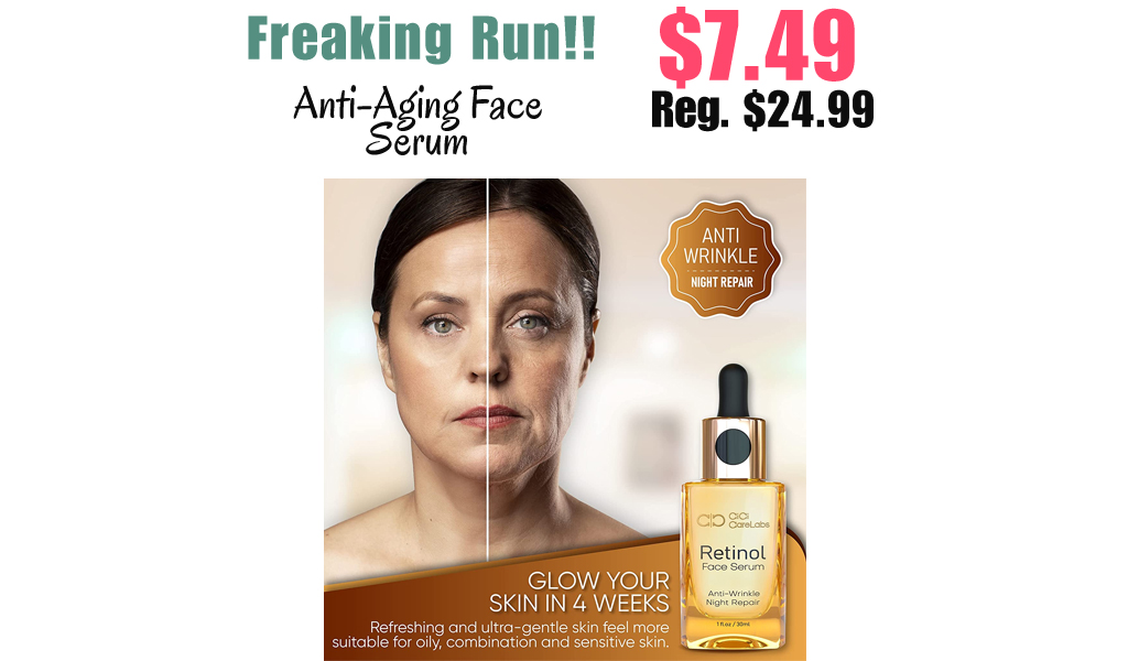 Anti-Aging Face Serum Only $7.49 Shipped on Amazon (Regularly $24.99)