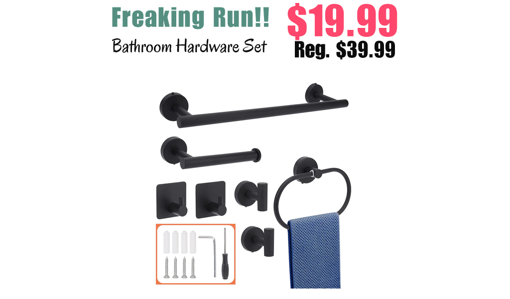 Bathroom Hardware Set Only $19.99 Shipped on Amazon (Regularly $39.99)