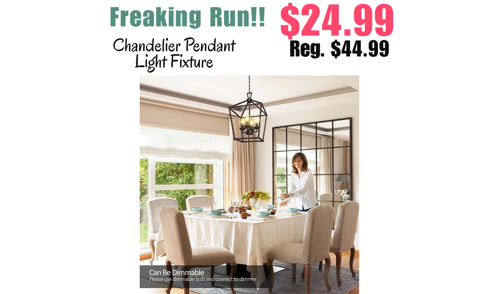Chandelier Pendant Light Fixture Only $24.99 Shipped on Amazon (Regularly $44.99)
