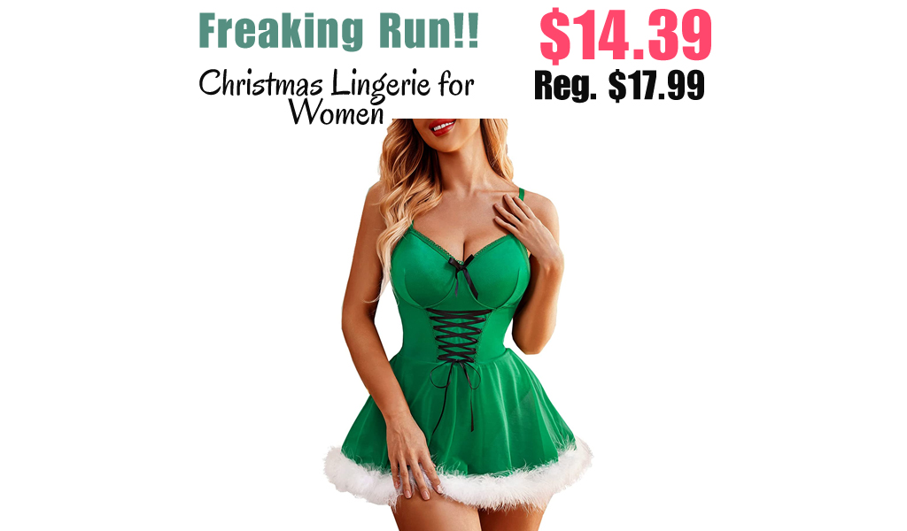 Christmas Lingerie for Women Only $14.39 Shipped on Amazon (Regularly $17.99)