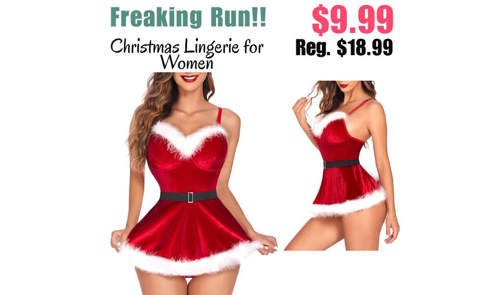 Christmas Lingerie for Women Only $9.99 Shipped on Amazon (Regularly $18.99)