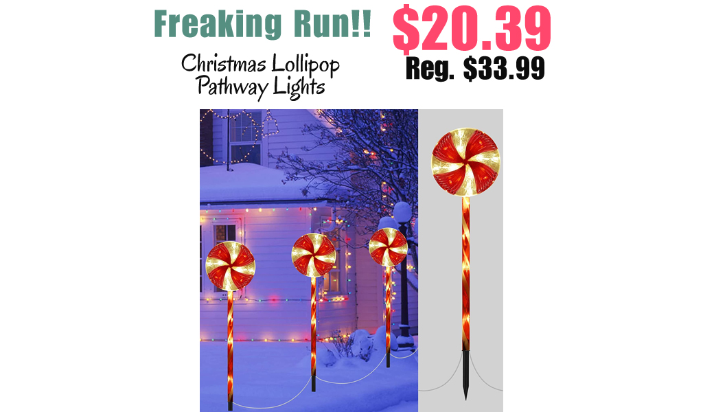 Christmas Lollipop Pathway Lights Only $20.39 Shipped on Amazon (Regularly $33.99)