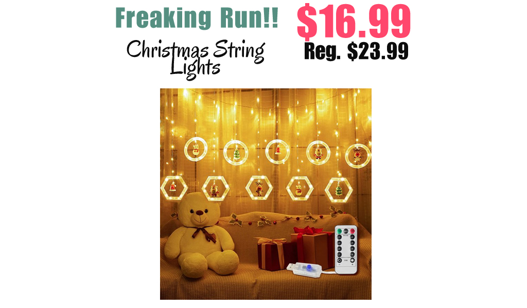 Christmas String Lights Only $16.99 Shipped on Walmart.com (Regularly $23.99)