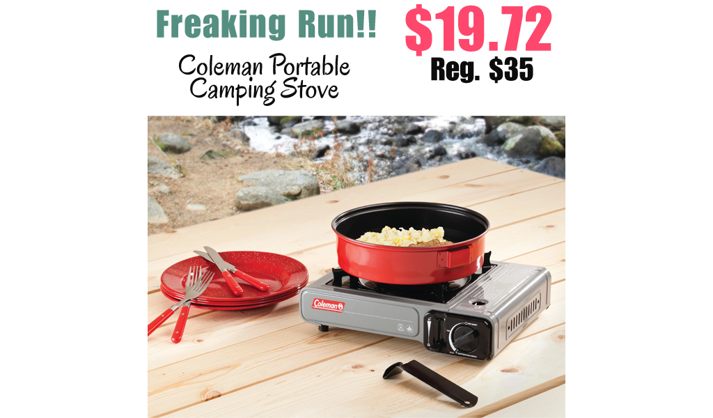 Coleman Portable Camping Stove Just $19.72 on Walmart.com (Regularly $35)