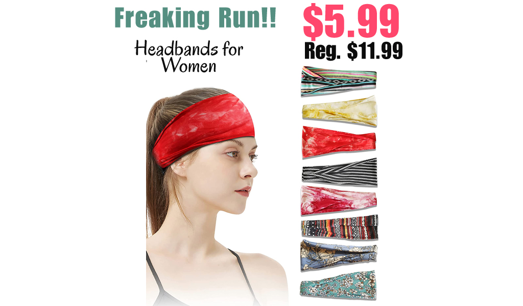 Headbands for Women Only $5.99 Shipped on Amazon (Regularly $11.99)