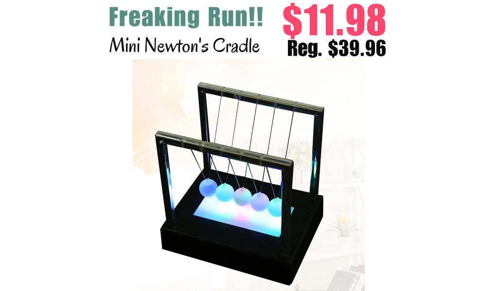 Mini Newton's Cradle Only $11.98 Shipped on Amazon (Regularly $39.96)