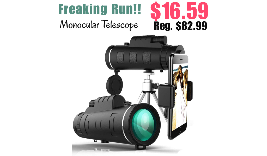 Monocular Telescope Only $16.59 Shipped on Amazon (Regularly $82.99)