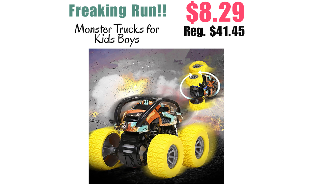 Monster Trucks for Kids Boys Only $8.29 Shipped on Amazon (Regularly $41.45)