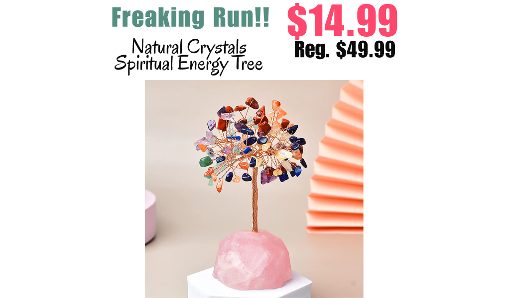 Natural Crystals Spiritual Energy Tree Only $14.99 Shipped on Amazon (Regularly $49.99)