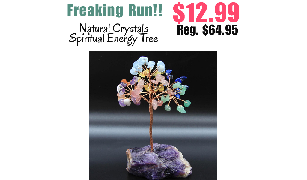 Natural Crystals Spiritual Energy Tree Only $12.99 Shipped on Amazon (Regularly $64.95)