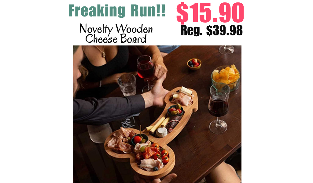 Novelty Wooden Cheese Board Only $15.90 Shipped on Amazon (Regularly $39.98)