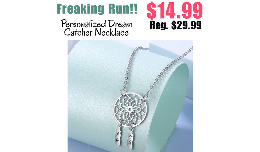 Personalized Dream Catcher Necklace Only $14.99 Shipped on Amazon (Regularly $29.99)