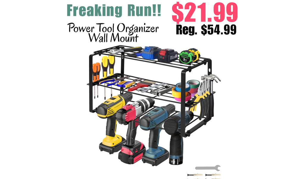 Power Tool Organizer Wall Mount Only $21.99 Shipped on Amazon (Regularly $54.99)