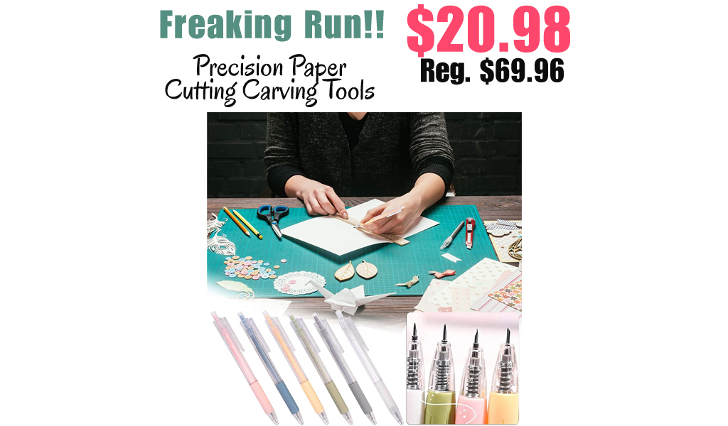 Precision Paper Cutting Carving Tools Only $20.98 Shipped on Amazon (Regularly $69.96)