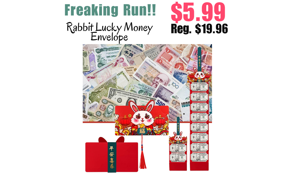 Rabbit Lucky Money Envelope Only $5.99 Shipped on Amazon (Regularly $19.96)