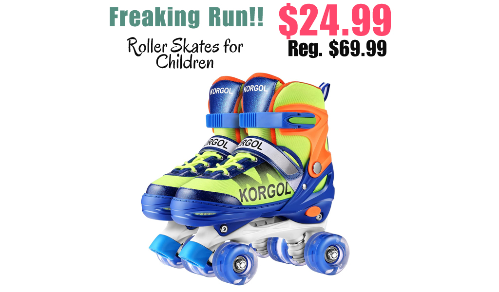 Roller Skates for Children Only $24.99 Shipped on Amazon (Regularly $69.99)