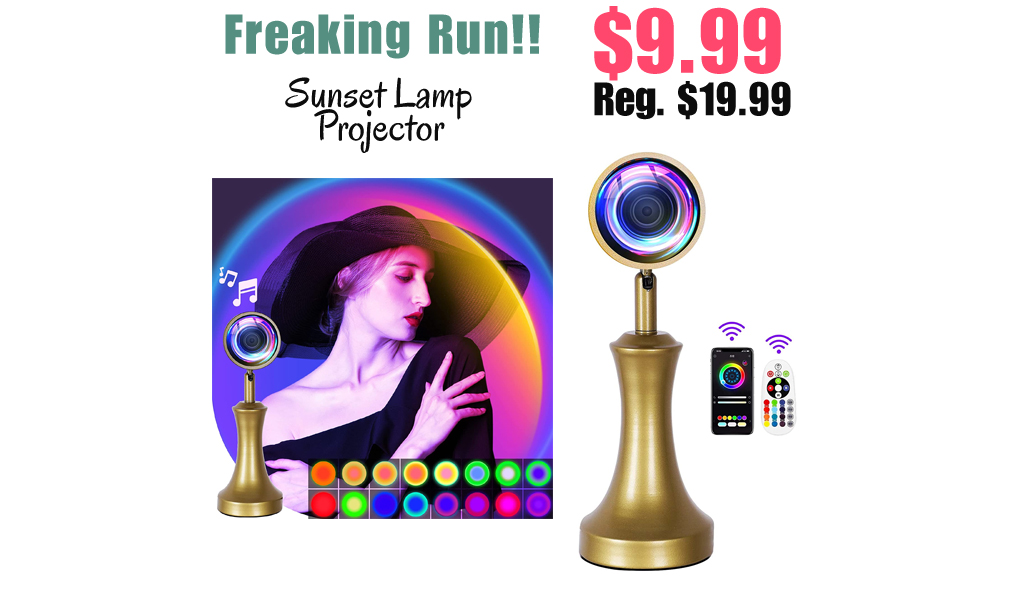 Sunset Lamp Projector Only $9.99 Shipped on Amazon (Regularly $19.99)