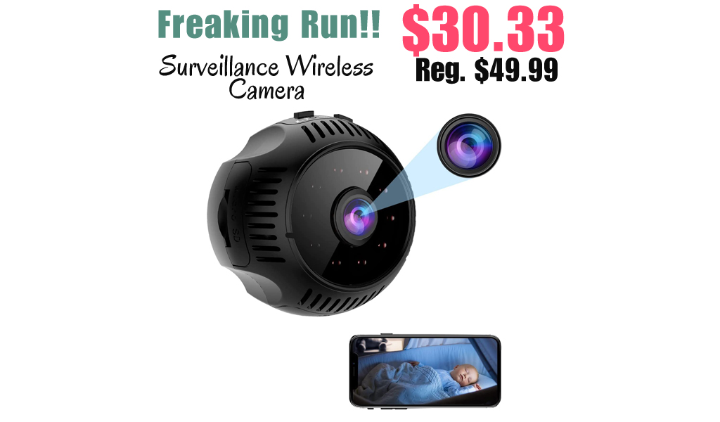 Surveillance Wireless Camera Only $30.33 Shipped on Amazon (Regularly $49.99)