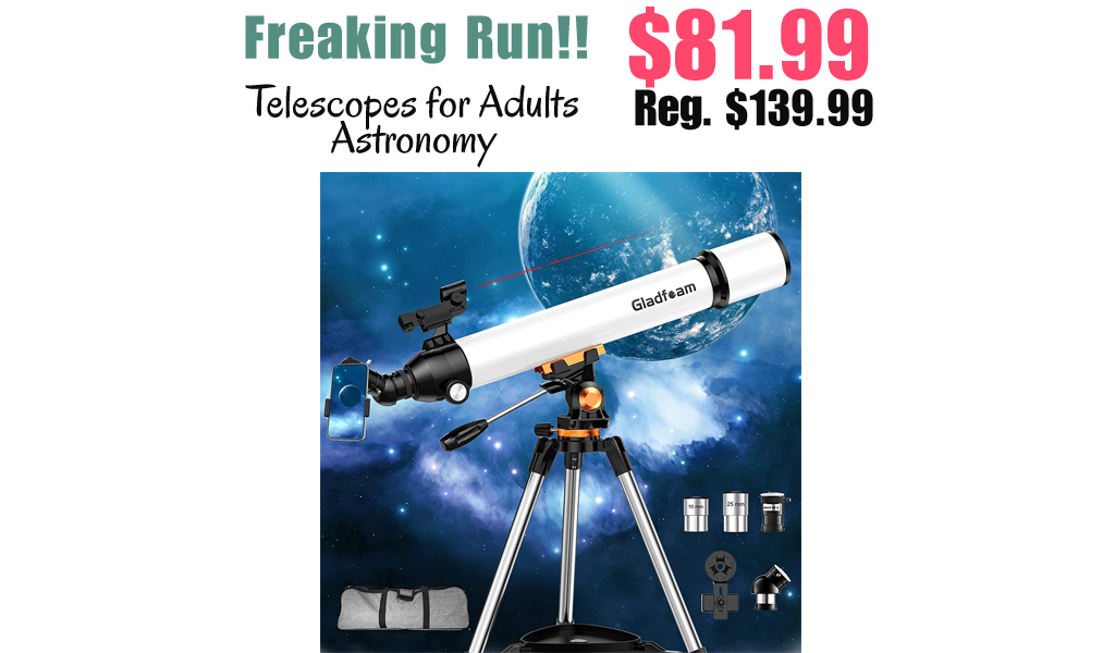 Telescopes for Adults Astronomy Only $81.99 Shipped on Amazon (Regularly $139.99)