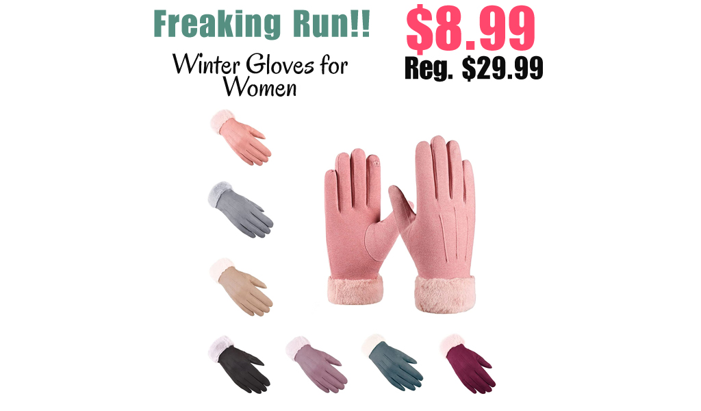 Winter Gloves for Women Only $8.99 Shipped on Amazon (Regularly $29.99)