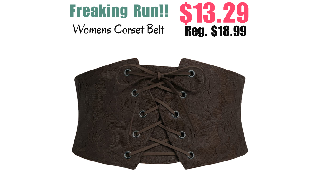 Womens Corset Belt Only $13.29 Shipped on Amazon (Regularly $18.99)