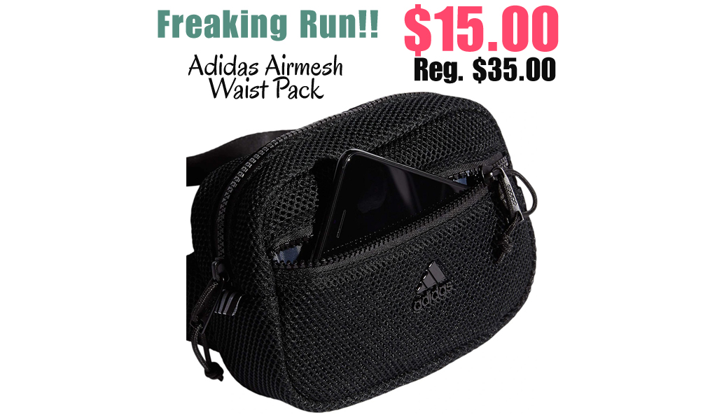 Adidas Airmesh Waist Pack Only $15.00 Shipped on Amazon (Regularly $35.00)