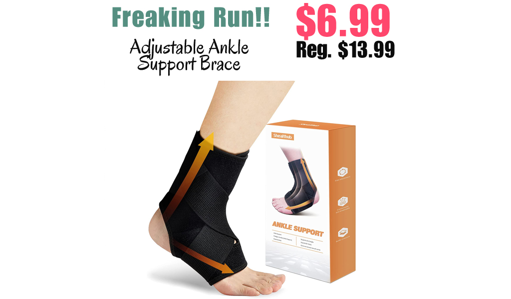 Adjustable Ankle Support Brace Only $6.99 Shipped on Amazon (Regularly $13.99)