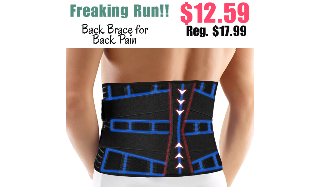 Back Brace for Back Pain Only $12.59 Shipped on Amazon (Regularly $17.99)