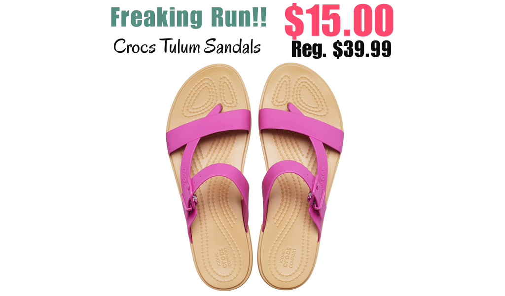 Crocs Tulum Sandals Only $15 Shipped on Amazon (Regularly $39.99)