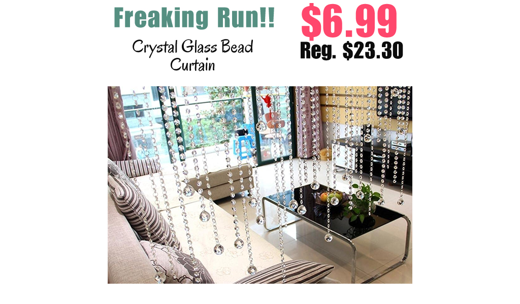 Crystal Glass Bead Curtain Only $6.99 Shipped on Amazon (Regularly $23.30)