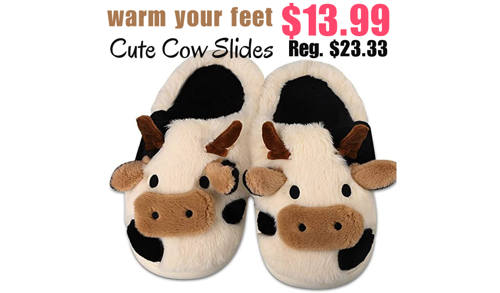 Cute Cow Slides Only $13.99 Shipped on Amazon (Regularly $23.33)